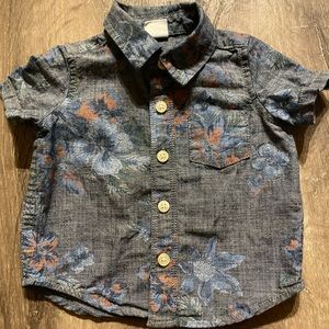 Baby boy tropical shirt 3-6 months